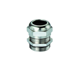 Cable Glands/Grommets - Nickel Plated Brass Metric Cable Glands - 1010M75/2