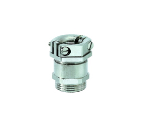 Cable Glands/Grommets - Nickel Plated Brass Metric Cable Glands - 19.507M12