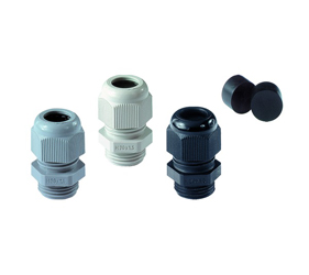 Cable Glands/Grommets - Nylon Metric Cable Glands - 50.612PA/SW/STO