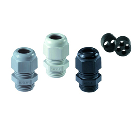 Cable Glands/Grommets - Nylon Metric Cable Glands - 50.612PA/SW/zXz