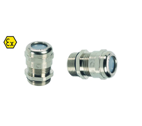 Cable Glands/Grommets - Nickel Plated Brass Metric Cable Glands - 50.632 M/L/EX