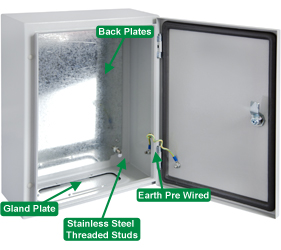 Enclosures - Steel Door Enclosures - DEDS1001