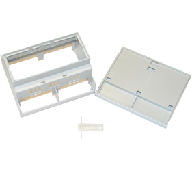 DIN Rail Enclosures and Accessories - DIN Rail Enclosures - DNMB/6V/2E