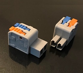 PCB Terminal Blocks, Connectors and Fuse Holders - Screwless - Push Wire - HY2064D-2