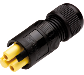 Weatherproof/Waterproof Connectors - TeePlug & Sockets - THB.382.B2A.AG