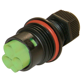 Weatherproof/Waterproof Connectors - TeePlug & Sockets - THB.384.L1A.AG