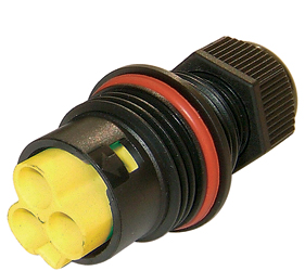 Weatherproof/Waterproof Connectors - TeePlug & Sockets - THB.384.L2A