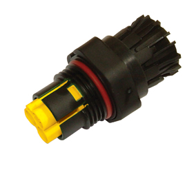 Weatherproof/Waterproof Connectors - TeePlug & Sockets - THB.386.A2A.AG