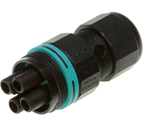 Weatherproof/Waterproof Connectors - TeePlug & Sockets - THB.387.B2A