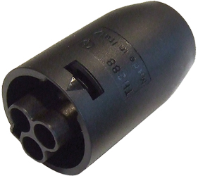 Weatherproof/Waterproof Connectors - TeePlug & Sockets - THB.388.A3A.AG