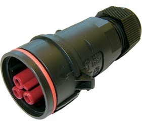 Weatherproof/Waterproof Connectors - TeePlug & Sockets - THB.404.B2B