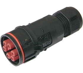 Weatherproof/Waterproof Connectors - TeePlug & Sockets - THB.404.B2E