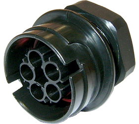 Weatherproof/Waterproof Connectors Range - TeePlug & Sockets - THB.406.A1A.AG.Z