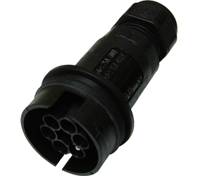 Weatherproof/Waterproof Connectors - TeePlug & Sockets - THB.408.A2E.AG