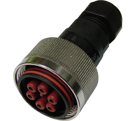 Weatherproof/Waterproof Connectors - TeePlug & Sockets - THB.408.B2E.AG