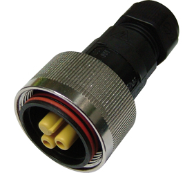 Weatherproof/Waterproof Connectors - TeePlug & Sockets - THB.408.B2G