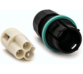 Weatherproof/Waterproof Connectors - TeePlug & Sockets - THB.384.A1A