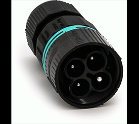 Weatherproof/Waterproof Connectors - TeePlug & Sockets - THB.387.A4A.R