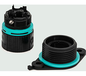 Weatherproof/Waterproof Connectors - TeePlug & Sockets - THB.387.C4A.R