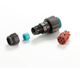 Weatherproof/Waterproof Connectors - TeePlug & Sockets - THB.405.B2E.AG