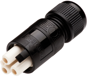 Weatherproof/Waterproof Connectors - TeePlug & Sockets - THF.382.B1A