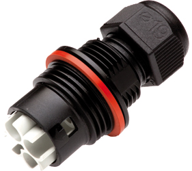 Weatherproof/Waterproof Connectors - TeePlug & Sockets - THF.384.L4A