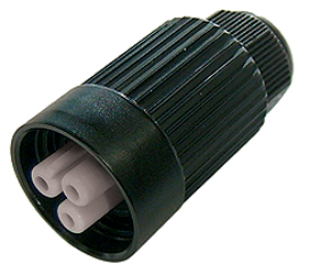 Weatherproof/Waterproof Connectors - TeePlug & Sockets - THF.384.M2A