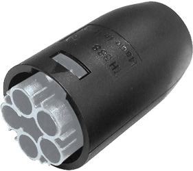 Weatherproof/Waterproof Connectors - TeePlug & Sockets - THF.388.A5A