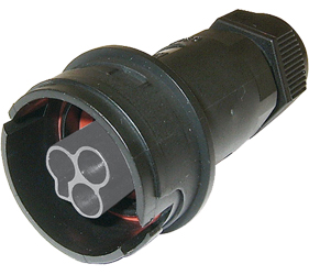 Weatherproof/Waterproof Connectors - TeePlug & Sockets - THF.405.A2B