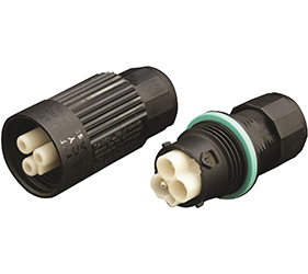Weatherproof/Waterproof Connectors Range - TeePlug & Sockets - THB.384.3ASSY