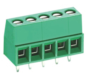 PCB Terminal Blocks, Connectors and Fuse Holders - Rising Clamp - Single Row - TL002V-04PGS