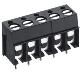 PCB Terminal Blocks, Connectors and Fuse Holders - Through Hole Mount/Wire Protected - TL200V-20PKC