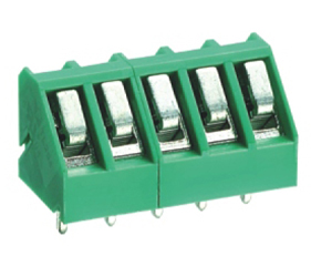 PCB Terminal Blocks, Connectors and Fuse Holders - Rising Clamp - Single Row - TL204-05KS