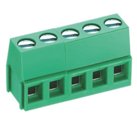 PCB Terminal Blocks, Connectors and Fuse Holders - Rising Clamp - Single Row - TL206R-07PGS