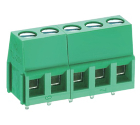 PCB Terminal Blocks, Connectors and Fuse Holders - Rising Clamp - Single Row - TL206V-10P5GS