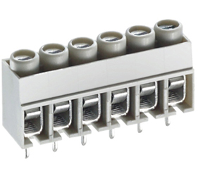 PCB Terminal Blocks, Connectors and Fuse Holders - Through Hole Mount/Wire Protected - TL209V-09PBS