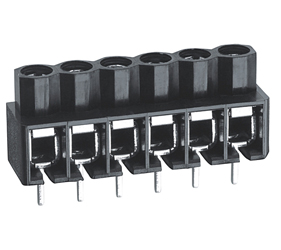 PCB Terminal Blocks, Connectors and Fuse Holders - Through Hole Mount/Wire Protected - TL216K-06P5GS