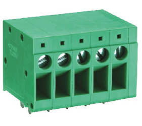PCB Terminal Blocks, Connectors and Fuse Holders - Rising Clamp - Single Row - TL220VA-06PGS