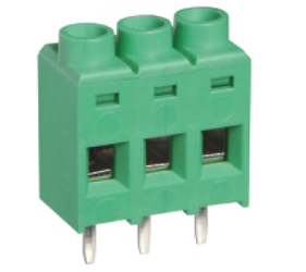 PCB Terminal Blocks, Connectors and Fuse Holders - Rising Clamp - Single Row - TL225V-09PGS