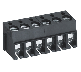 PCB Terminal Blocks, Connectors and Fuse Holders - Through Hole Mount/Wire Protected - TL300R-05P5KC