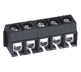 PCB Terminal Blocks, Connectors and Fuse Holders - Through Hole Mount/Wire Protected - TL301R-09P5KC