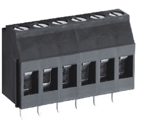 PCB Terminal Blocks, Connectors and Fuse Holders - Rising Clamp - Single Row - TL324V-07PKS