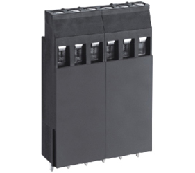 PCB Terminal Blocks, Connectors and Fuse Holders - Rising Clamp - Single Row - TL324VH-04PKS