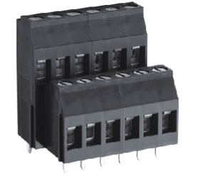 PCB Terminal Blocks, Connectors and Fuse Holders - Rising Clamp - Double Decker PCB - TL324VM2-42PKS