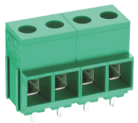 PCB Terminal Blocks, Connectors and Fuse Holders - Rising Clamp - Single Row - TL800V-14PGS