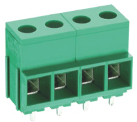 PCB Terminal Blocks, Connectors and Fuse Holders - Rising Clamp - Single Row - TL800V-19PGS