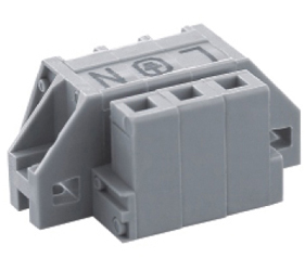 PCB Terminal Blocks, Connectors and Fuse Holders - Screwless - Push Wire - TLM204-17P