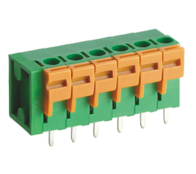 PCB Terminal Blocks, Connectors and Fuse Holders - Screwless - Push Wire - TLM300V-02P
