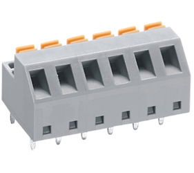 PCB Terminal Blocks, Connectors and Fuse Holders - Screwless - Push Wire - TLM304-05P