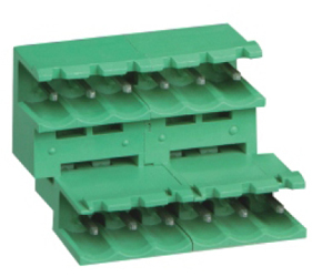 PCB Terminal Blocks, Connectors and Fuse Holders - Pluggable Pin Header (Male) - Double Decker PCB Header - TLPHD-303R-18P